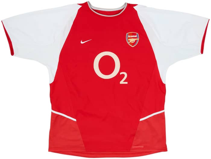 2002-04 Arsenal Home Shirt Henry #14 - 6/10 - (XL)