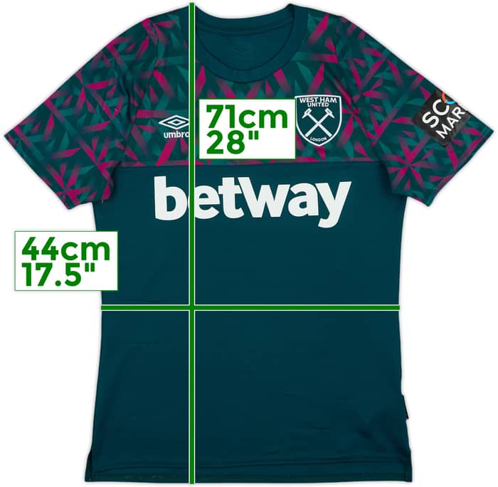 Camiseta de portero S/S del West Ham 2022-23 - 4/10 - (S)