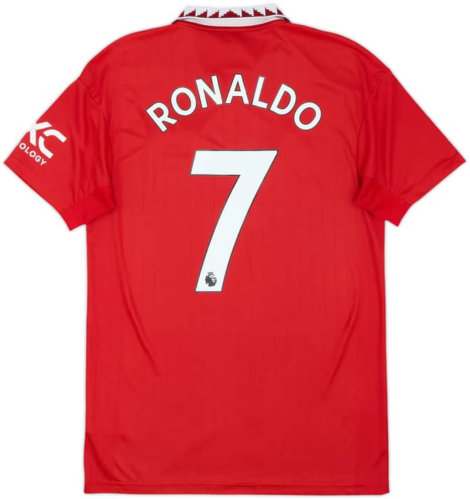 2022-23 Manchester United Home Shirt Ronaldo #7 - 5/10 - (M)