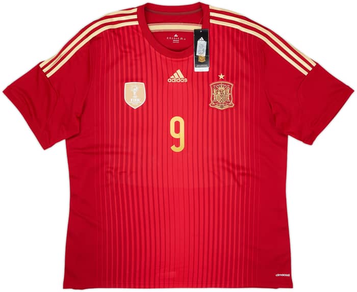 2013-15 Spain Home Shirt Torres #9 (XXL)