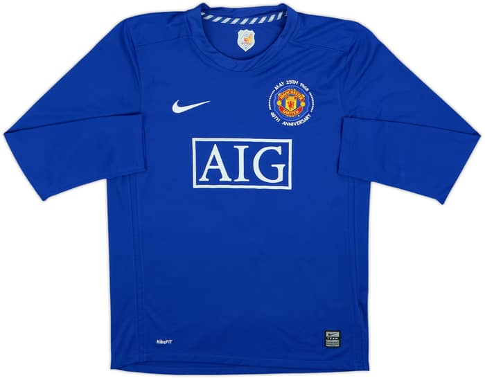 2008-09 Manchester United Third L/S Shirt Ronaldo #7 - 8/10 - (14-15 Years)