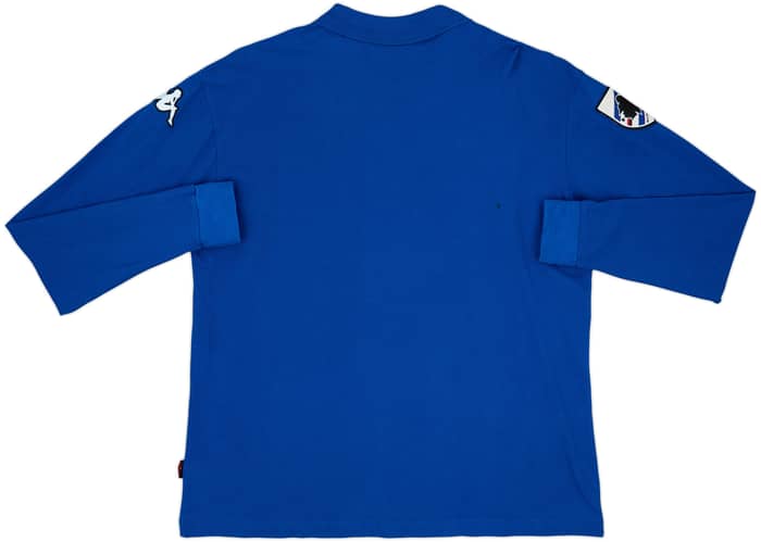 2008-09 Sampdoria Kappa Polo L/S Shirt - 7/10 - (XL)