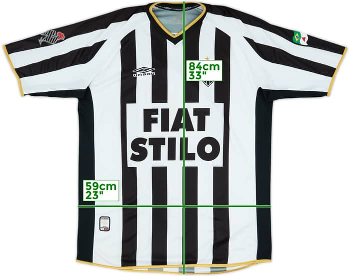 2003 Atletico Mineiro Home Shirt #10 - 7/10 - (XL)