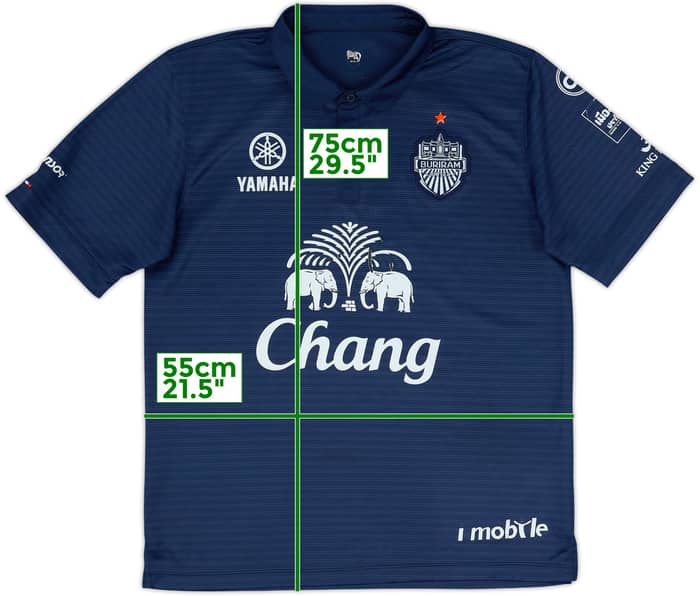 2015 Buriram Home Shirt - 5/10 - (L)