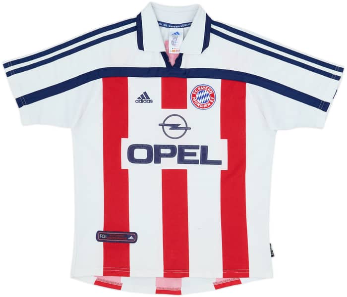 2000-01 Bayern Munich Away Shirt - 7/10 - (L.Boys)