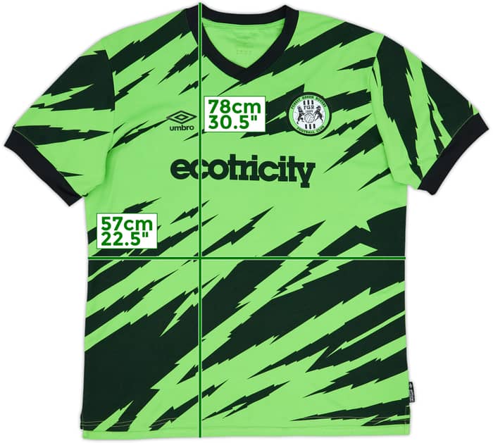 2023-24 Forest Green Rovers Home Shirt - 8/10 - (XL)