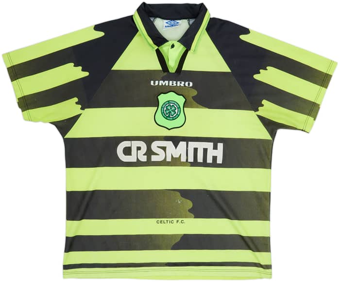 1996-97 Celtic Away Shirt - 5/10 - (XL)