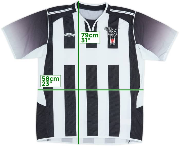 2005-06 Besiktas Home Shirt - 6/10 - (XL)