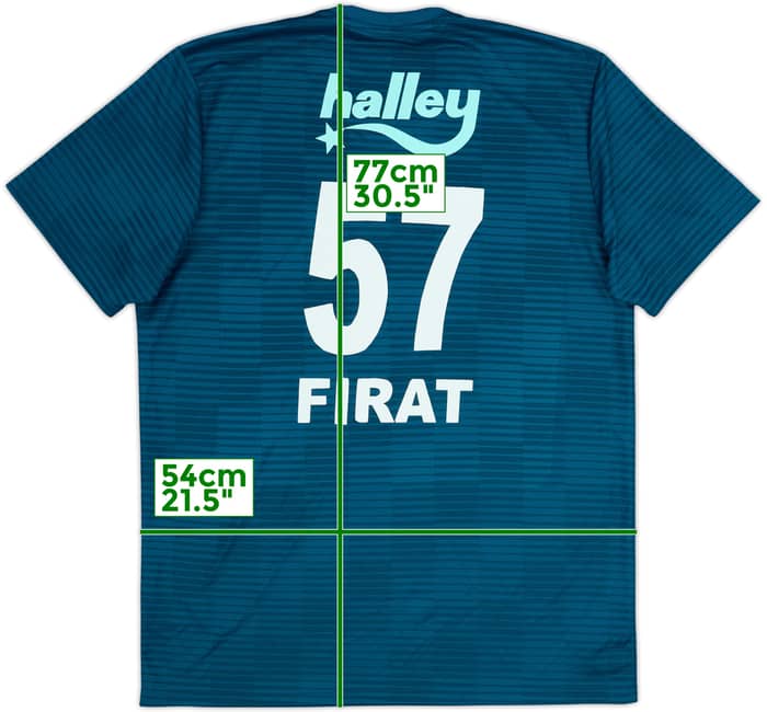 2018-19 Fenerbahce Away Shirt Firat #57 - 6/10 - (L)