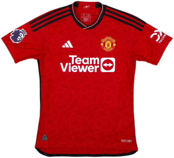 2023-24 Manchester United Authentic Home Shirt Hojlund #11 - 10/10 - (M)