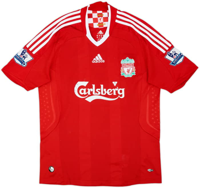 2008-10 Liverpool Camiseta de local Torres #9 - 6/10 - (M)