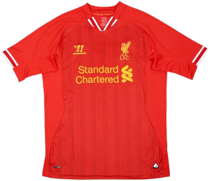2013-14 Liverpool Home Shirt Gerrard #8 - 5/10 - (L)