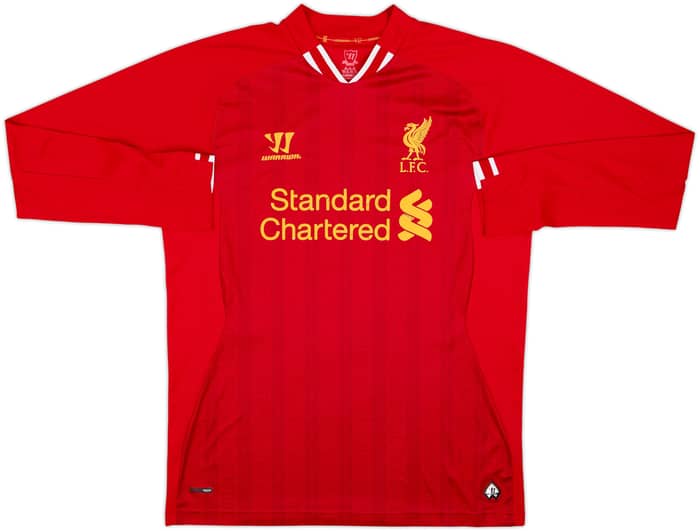 2013-14 Liverpool Home L/S Shirt Coutinho #10 - 6/10 - (L)