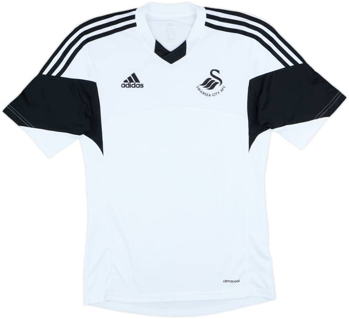 2013-14 Swansea Home Shirt KI.S.Y #4 - 9/10 - (S)