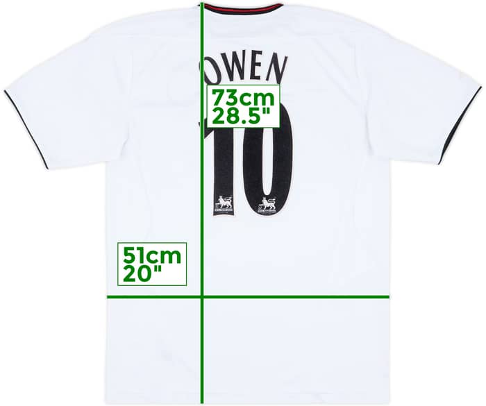 2003-04 Liverpool Away Shirt Owen #10 - 6/10 - (M)