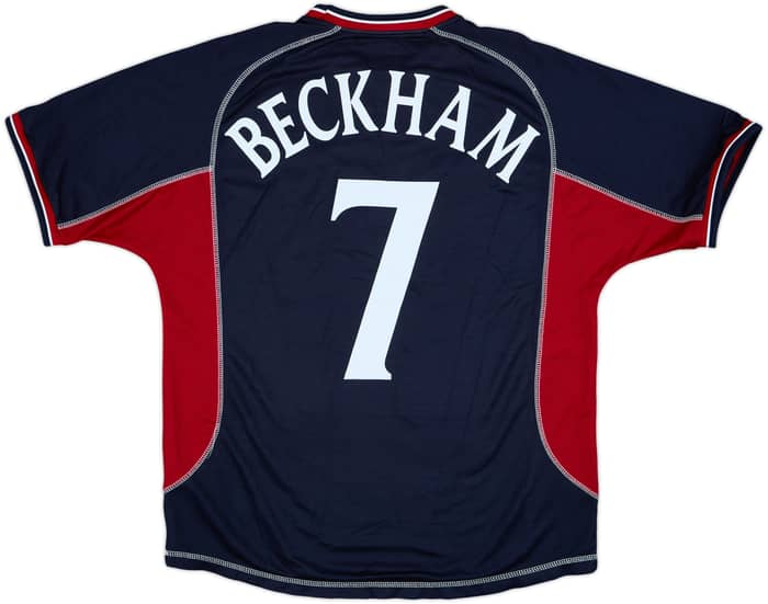 2000-01 Manchester United Third Shirt Beckham #7 - 8/10 - (L)