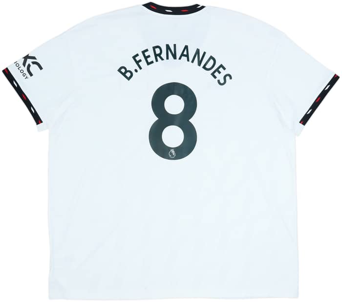 2022-23 Manchester United Away Shirt B.Fernandes #8 - 7/10 - (3XL)