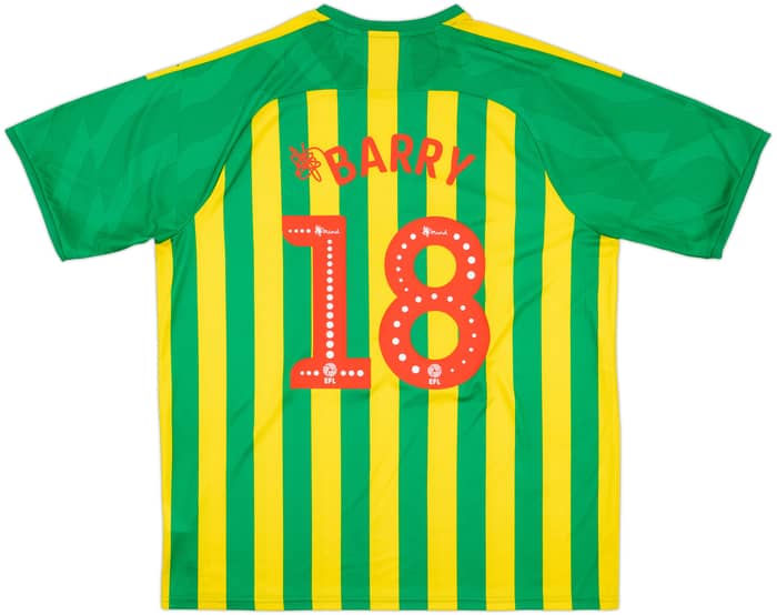 2019-20 West Brom Away Shirt Barry #18 - 9/10 - (XXL)