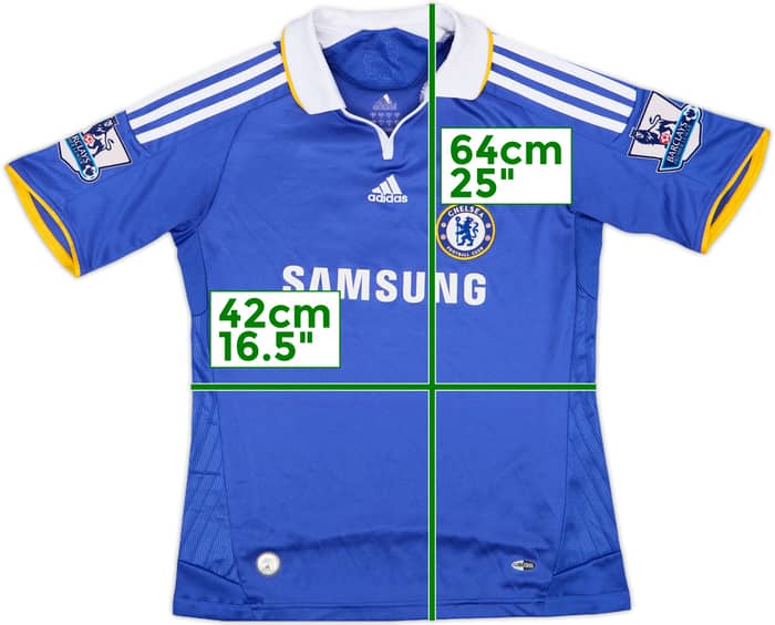 2008-09 Chelsea Home Shirt J.Cole #10 - 9/10 - (Women's S)