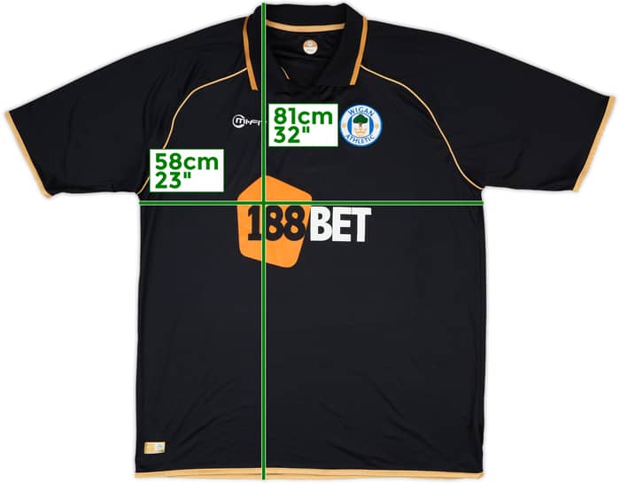 2010-11 Wigan Away Shirt Watson #8 - 10/10 - (XXL)