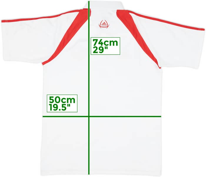 2004-05 Ajax adidas Polo Shirt - 8/10 - (M)