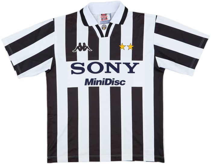 1995-97 Juventus Basic Home Shirt #9 - 6/10 - (S)