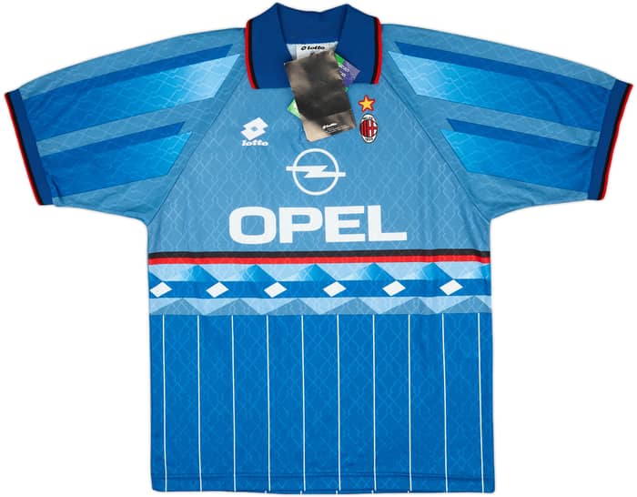 1995-96 AC Milan Fourth Shirt Weah #9 (L)