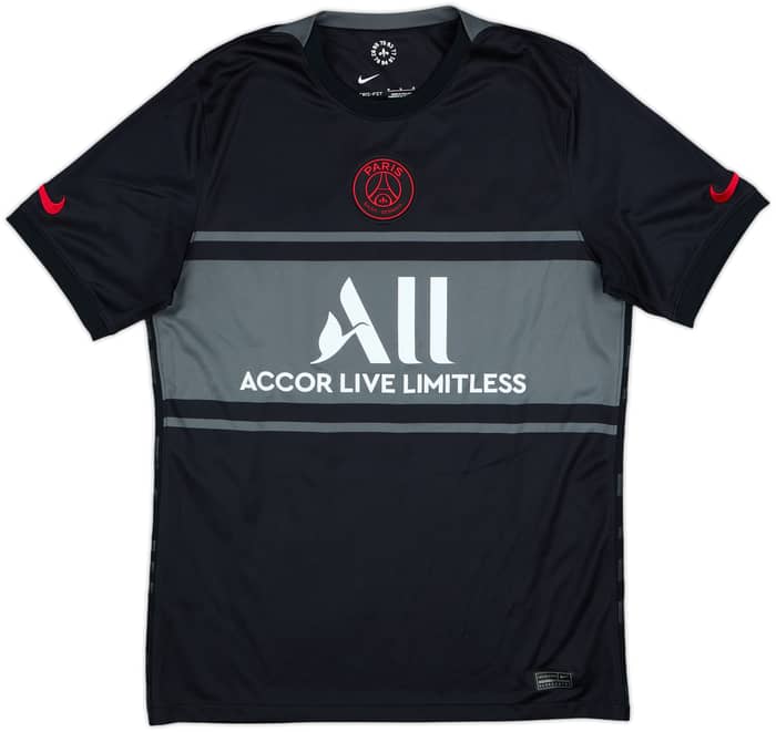 2021-22 Paris Saint-Germain Third Shirt Messi #30 - 8/10 - (M)