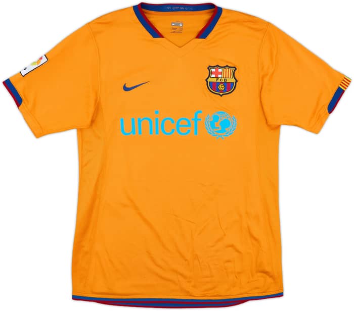 2006-08 Barcelona Away Shirt Ronaldinho #10 - 9/10 - (S)