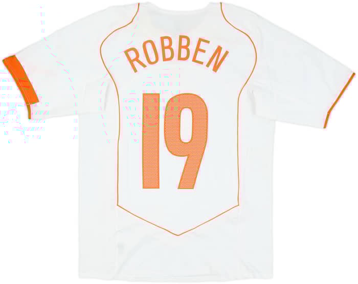 2004-06 Netherlands Away Shirt Robben #19 - 8/10 - (M)