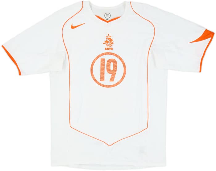 2004-06 Netherlands Away Shirt Robben #19 - 8/10 - (M)