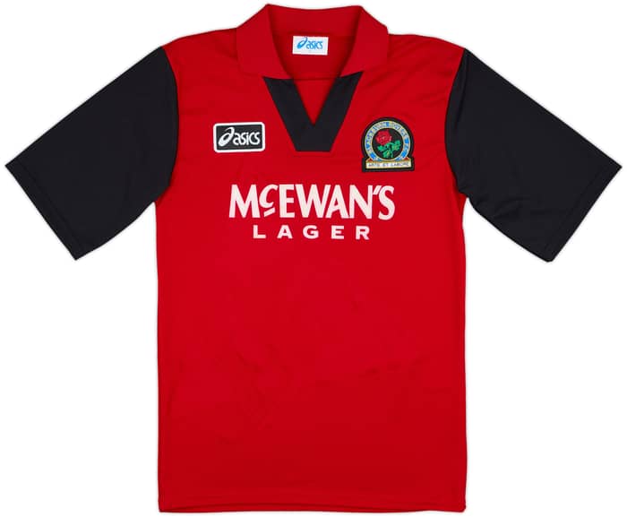 1995-96 Blackburn Away Shirt Shearer #9 - 8/10 - (S)