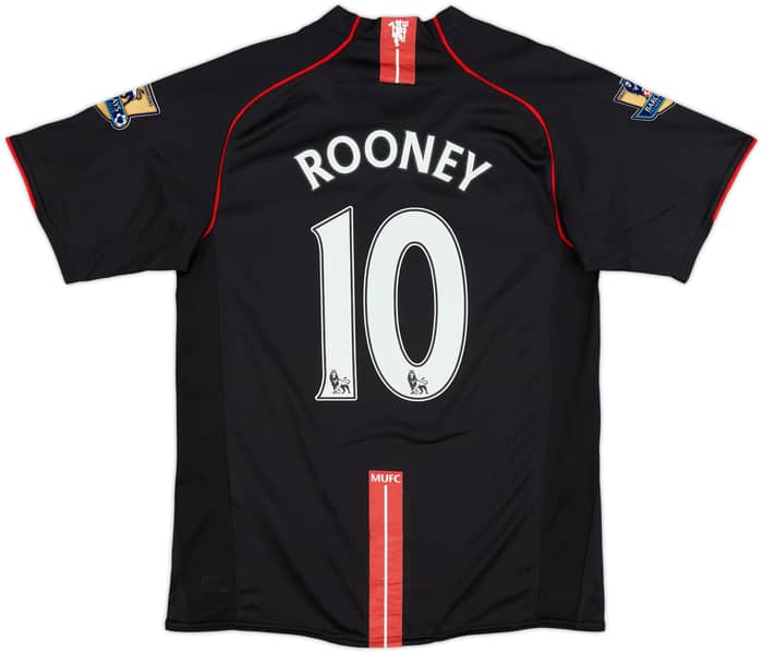 2007-08 Manchester United Away Shirt Rooney #10 - 6/10 - (M)