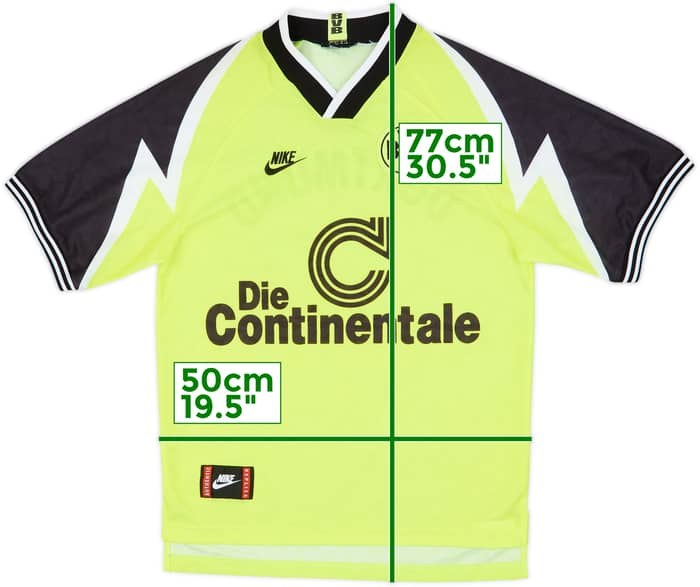 1995-96 Borussia Dortmund Home Shirt - 8/10 - (M)