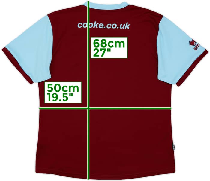 2009-10 Burnley Home Shirt - 5/10 - (M)
