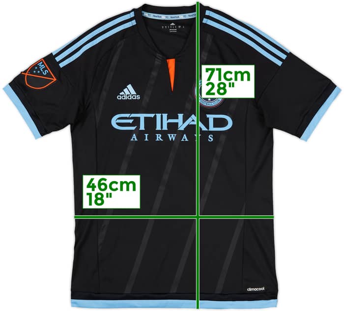 2015-16 New York City Away Shirt Code #16 - 10/10 - (S)