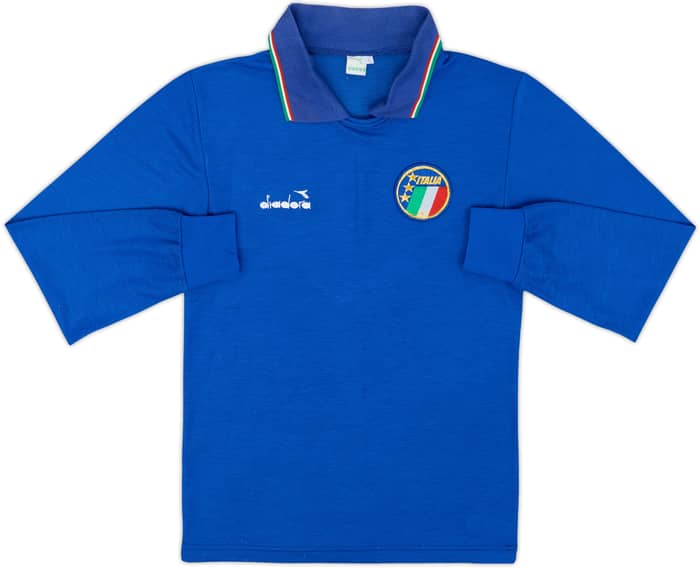 1986-90 Italy Home Shirt #11 - 6/10 - (L)