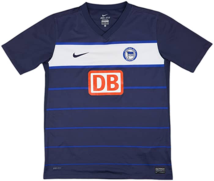 2011-12 Hertha Berlin Home Shirt - 9/10 - (XL.Boys)