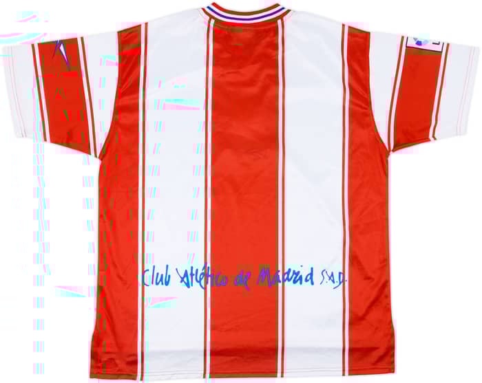 1999-00 Atletico Madrid Home Shirt - 9/10 - (XL)