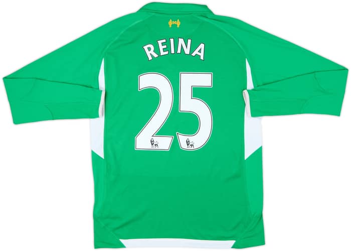 2012-13 Liverpool GK Shirt Reina #25 - 9/10 - (S)