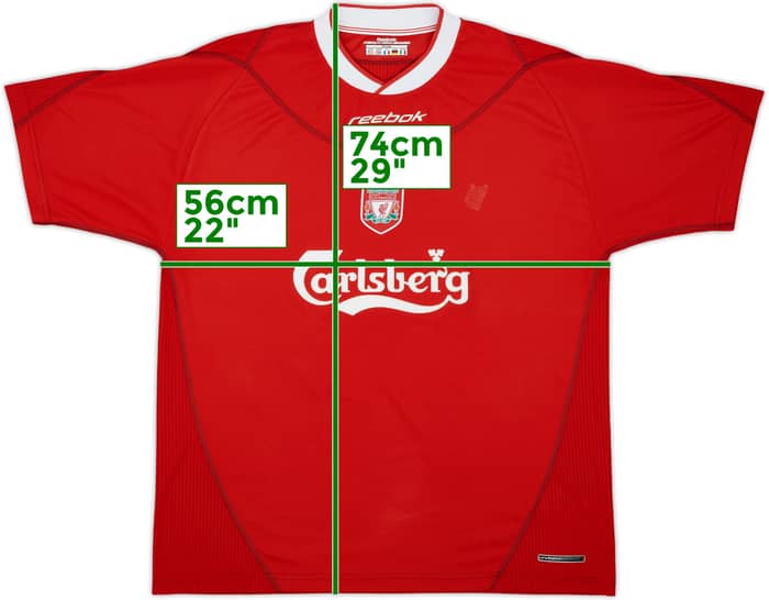 2002-04 Liverpool Home Shirt Owen #10 - 6/10 - (L)