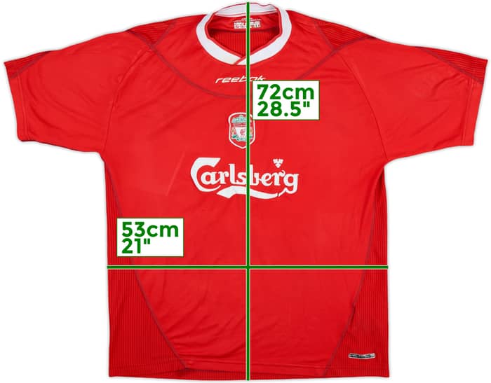 2002-04 Liverpool Home Shirt Gerrard #17 - 5/10 - (L)