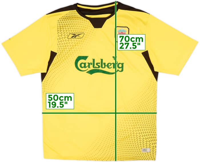 2004-06 Liverpool Away Shirt Gerrard #8 - 7/10 - (M)