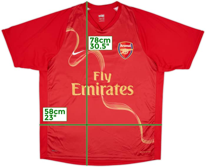 2008-09 Arsenal Nike Training Shirt - 8/10 - (XL)