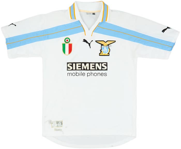 1999-00 Lazio Centenary Home Shirt Nesta #13 - 5/10 - (L)