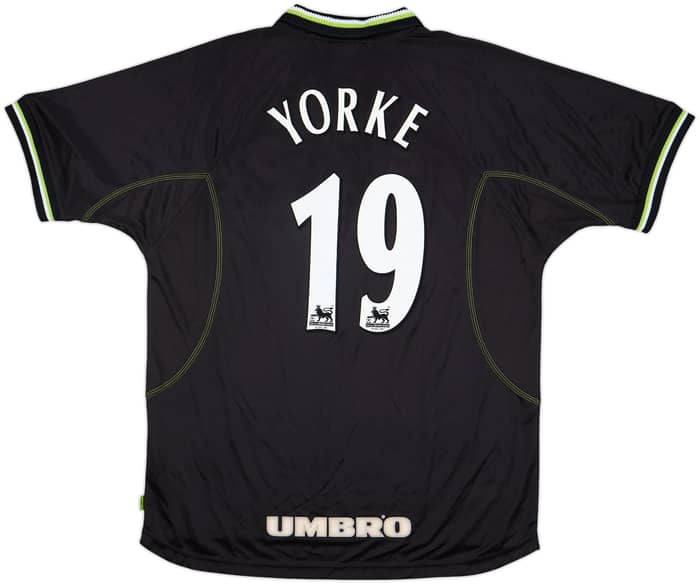 1998-99 Manchester United Third Shirt Yorke #19 - 8/10 - (XL)