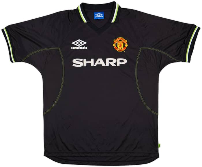 1998-99 Manchester United Third Shirt Yorke #19 - 8/10 - (XL)