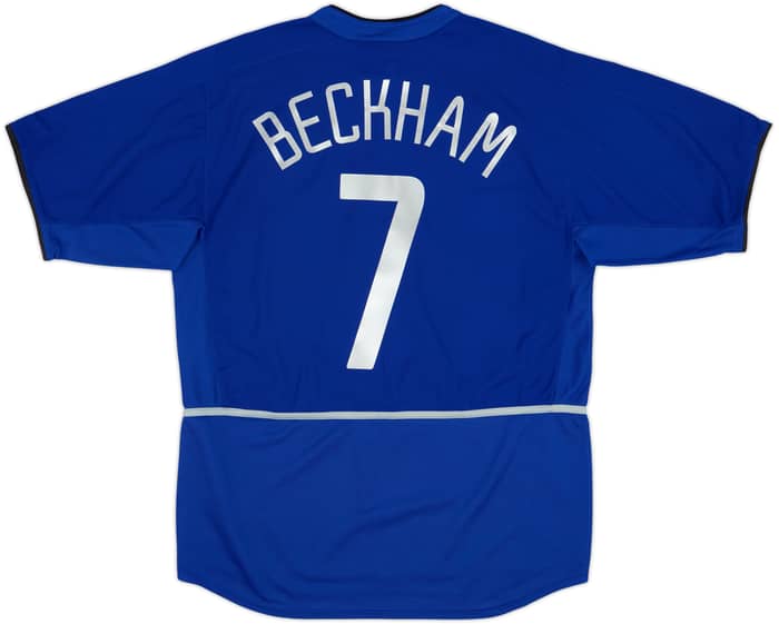 2002-03 Manchester United Third Shirt Beckham #7 - 6/10 - (L)