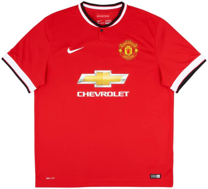 2014-15 Manchester United Home Shirt Rooney #10 - 9/10 - (XL)