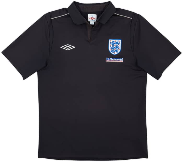 2010-11 England Umbro Polo Shirt - 8/10 - (M)